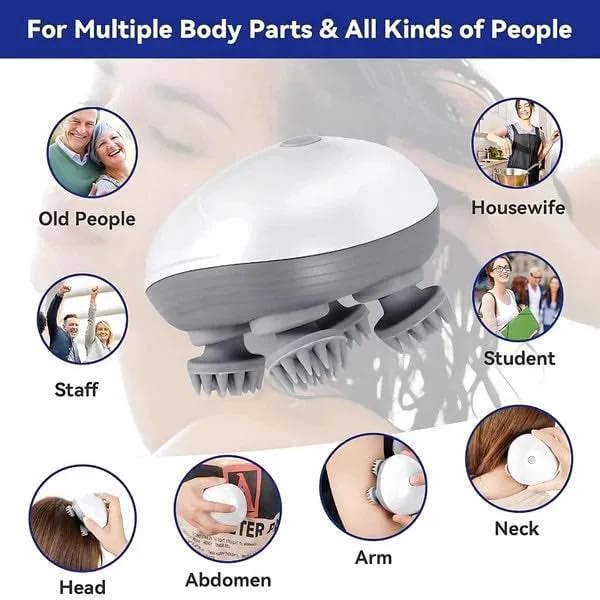 4D Smart Scalp Massager