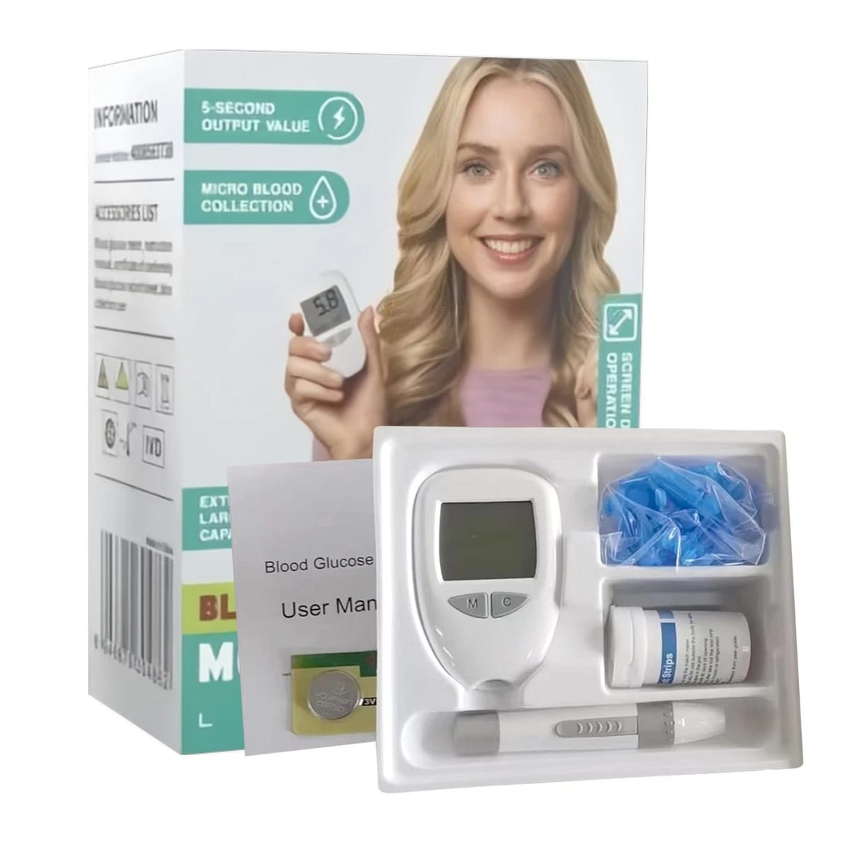 Blood Glucose Meter (Model: JC-YL1401)