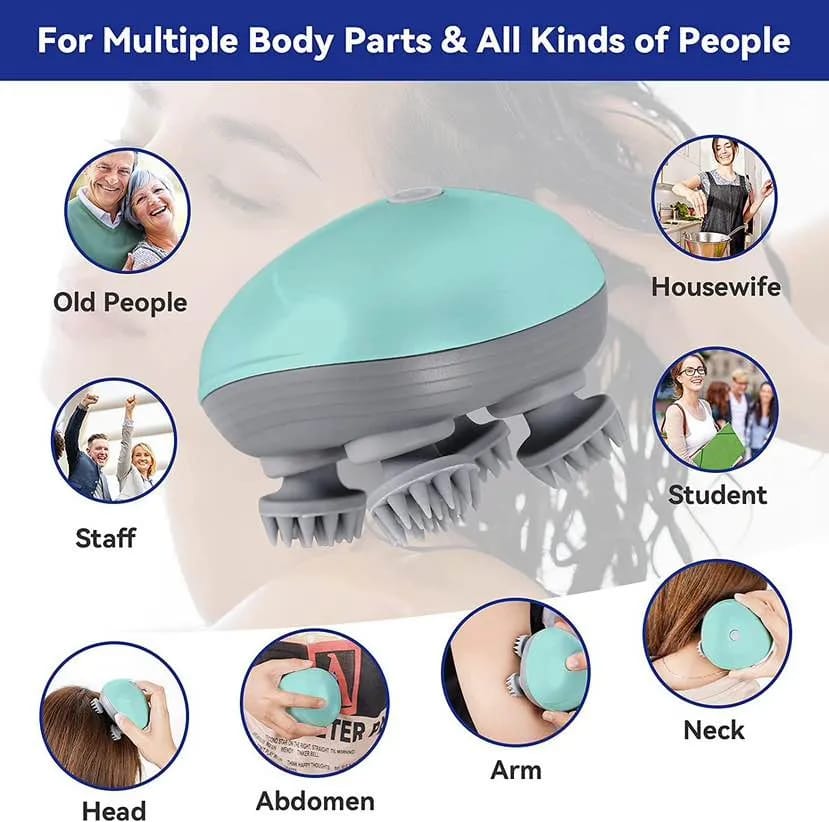 4D Smart Scalp Massager